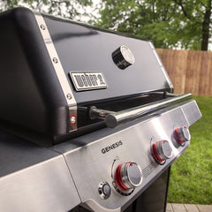 Weber Genesis E-315 3 Burners Gas Grill Black