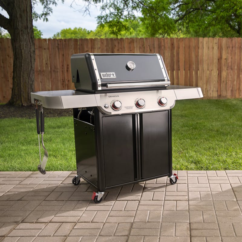 Weber Genesis E-315 3 Burners Gas Grill Black