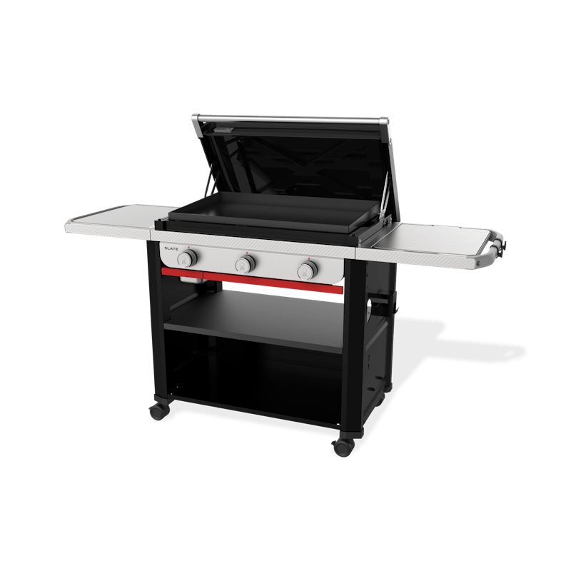 Weber Slate 30" Rust-Resistant Griddle 3 Burners (Liquid Propane) - Black 1500014