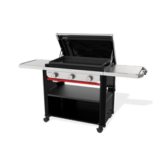 Weber Slate 30" Rust-Resistant Griddle 3 Burners (Liquid Propane) - Black 1500014