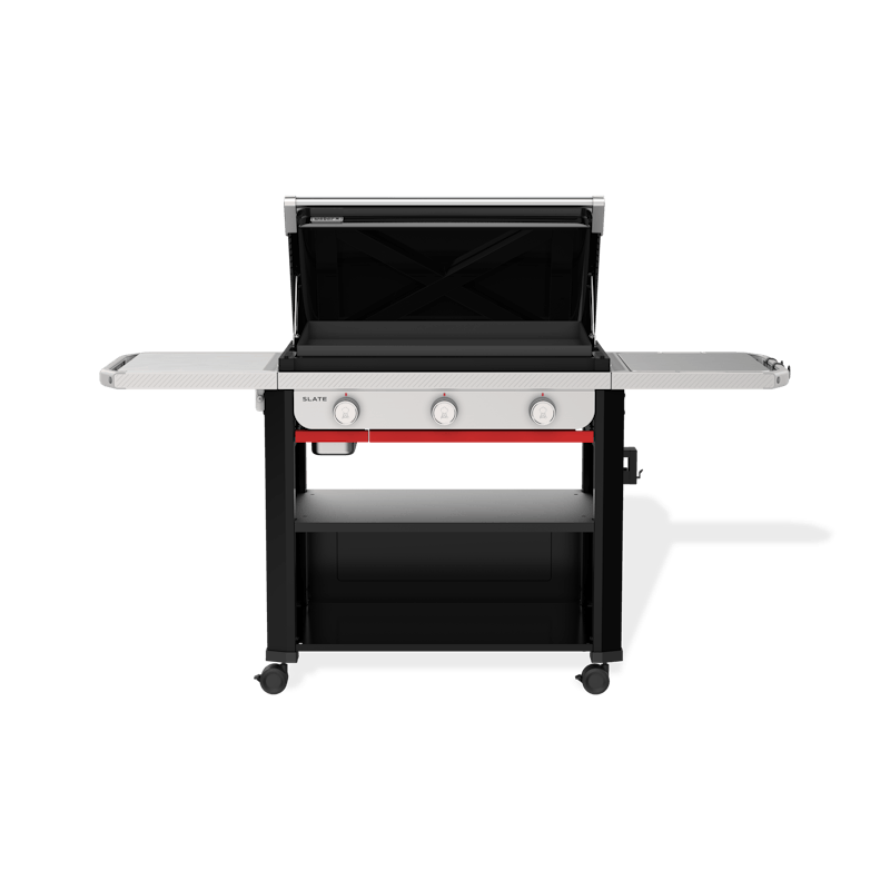 Weber Slate 30" Rust-Resistant Griddle 3 Burners (Liquid Propane) - Black 1500014