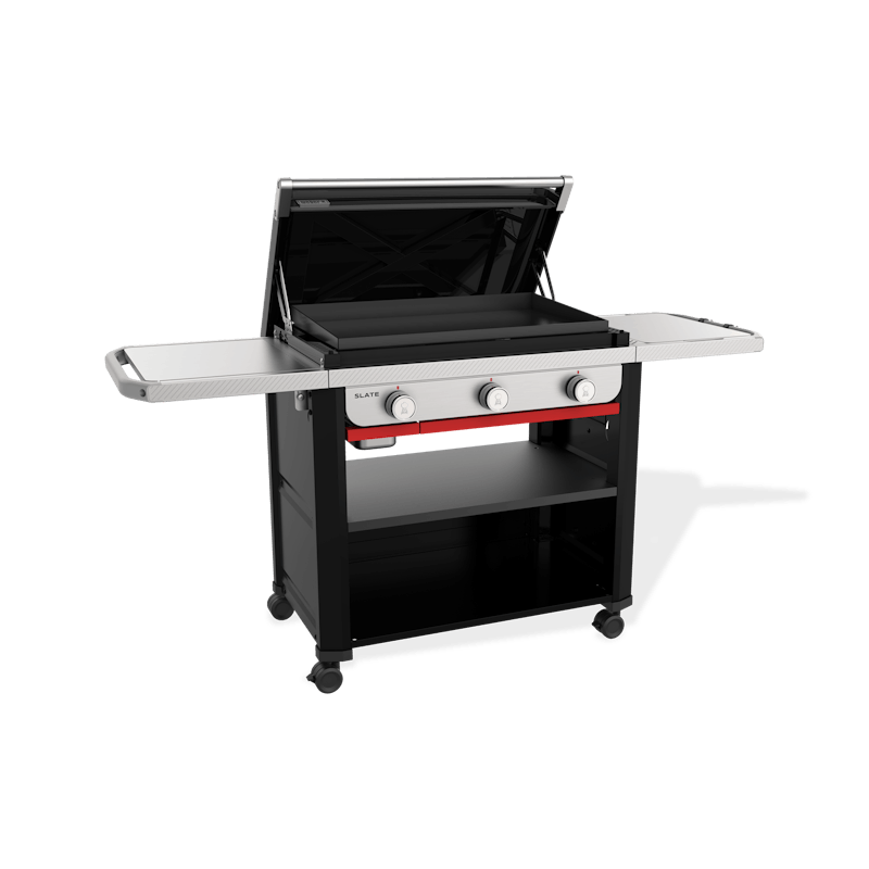 Weber Slate 30" Rust-Resistant Griddle 3 Burners (Liquid Propane) - Black 1500014