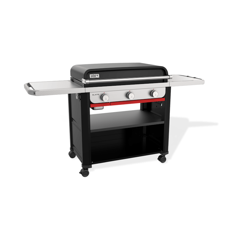 Weber Slate 30" Rust-Resistant Griddle 3 Burners (Liquid Propane) - Black 1500014