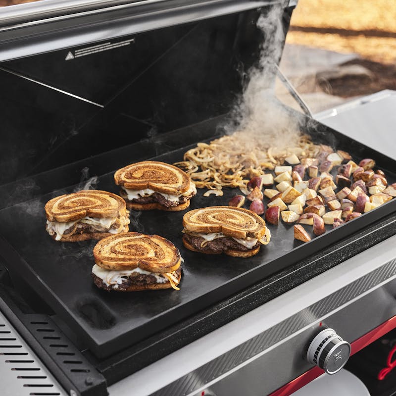 Weber Slate 30" Rust-Resistant Griddle 3 Burners (Liquid Propane) - Black 1500014