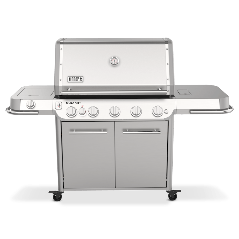 Weber Summit FS38 S 5 Burners Gas Grill Stainless Steel