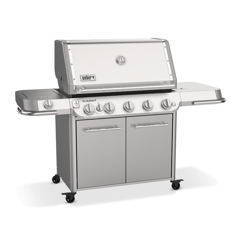 Weber Summit FS38 S 5 Burners Gas Grill Stainless Steel