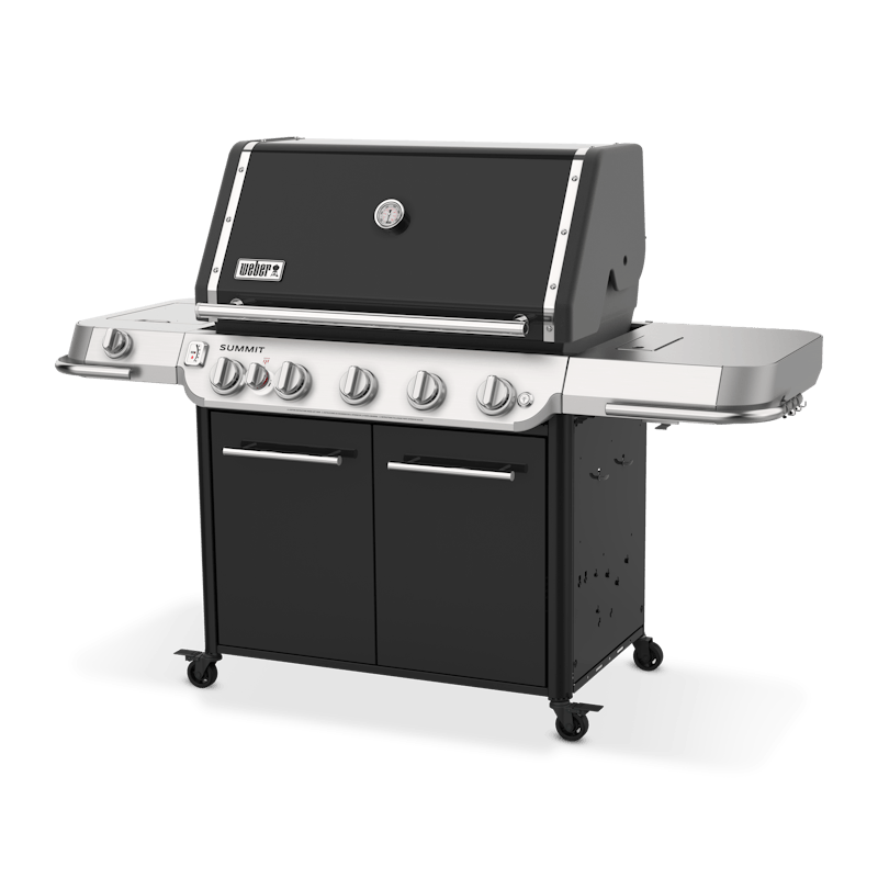 Weber Summit FS38 E 5 Burner Gas Grill Black