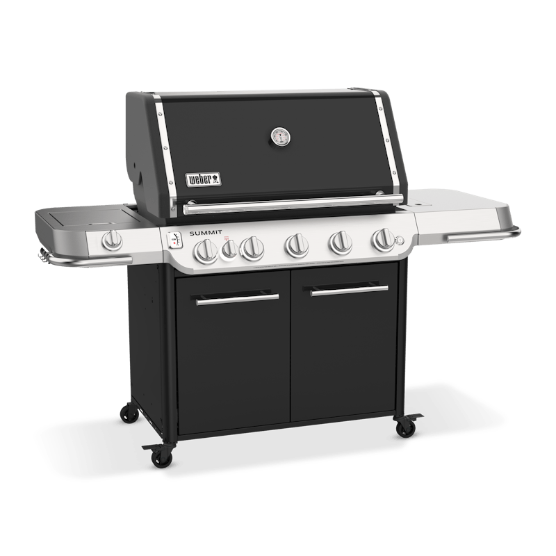 Weber Summit FS38 E 5 Burner Gas Grill Black