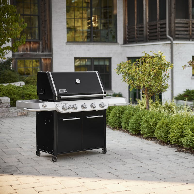 Weber Summit FS38 E 5 Burner Gas Grill Black