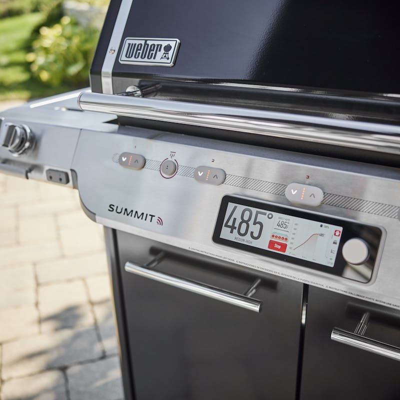 Weber Summit Smart FS38X E 5 Burner Gas Grill Black