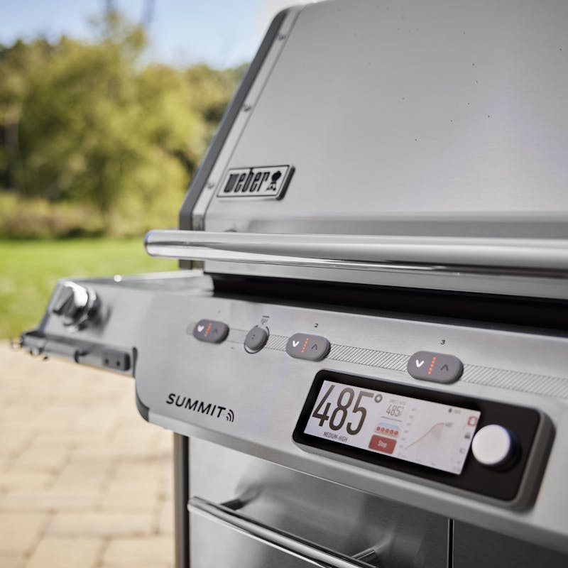 Weber Summit Smart FS38X S 5 Burners Gas Grill Stainless Steel