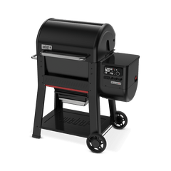 Weber Searwood 600 24" Wood Pellet WiFi Grill Black 1500120