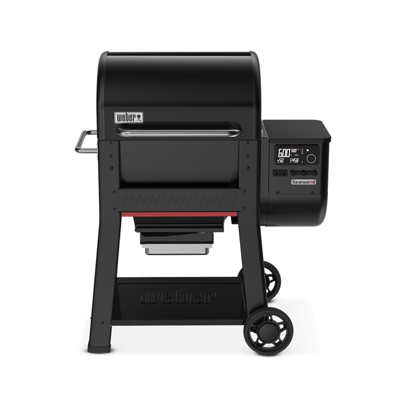 Weber Searwood 600 24" Wood Pellet WiFi Grill Black 1500120