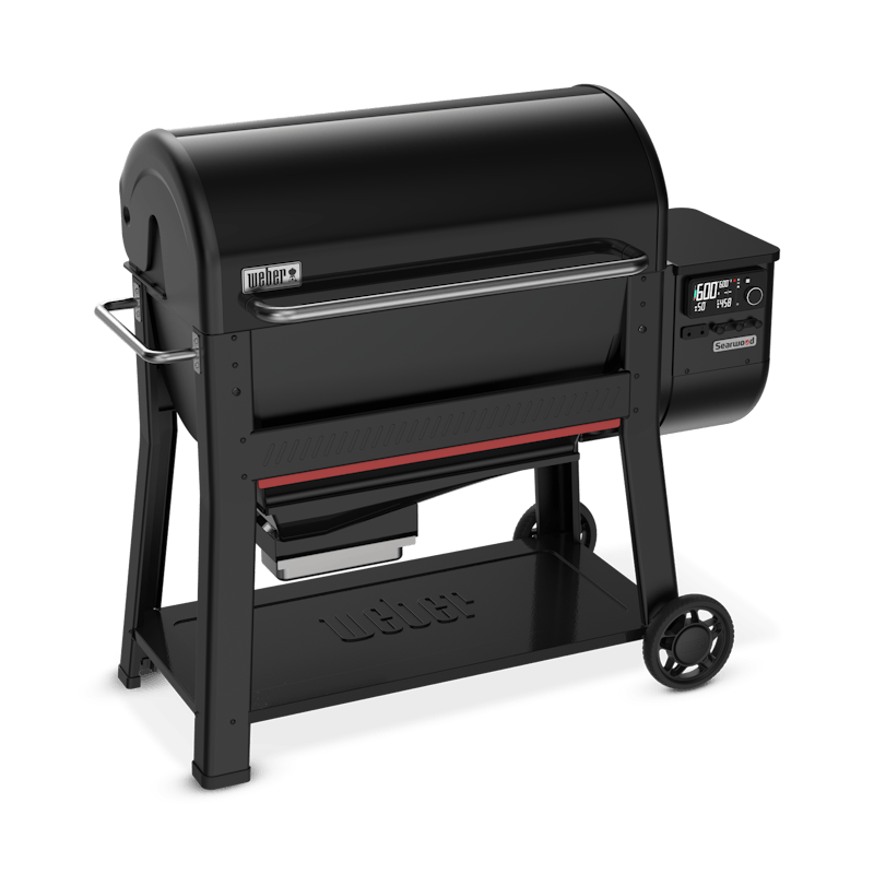 Weber Searwood XL 600 36" Wood Pellet WiFi Grill Black 1500121