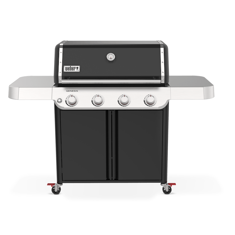 Weber Genesis E-415 4 Burner Gas Grill Black