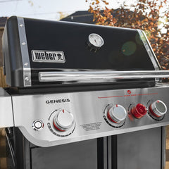 Weber Genesis E-325 3 Burners Gas Grill Black