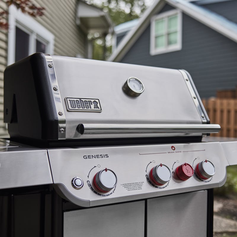 Weber Genesis S-335 3 Burners Gas Grill Stainless Steel