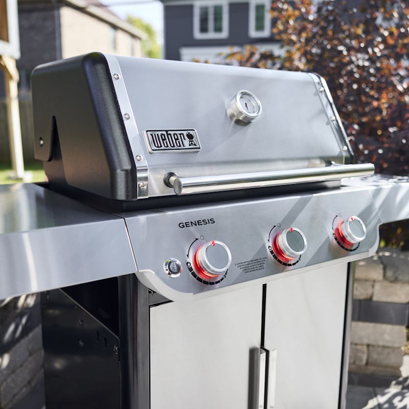 Weber Genesis S-315 3 Burners Gas Grill Stainless Steel