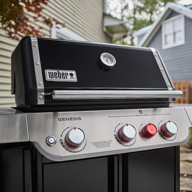 Weber Genesis E-330 3 Burners Gas Grill Black