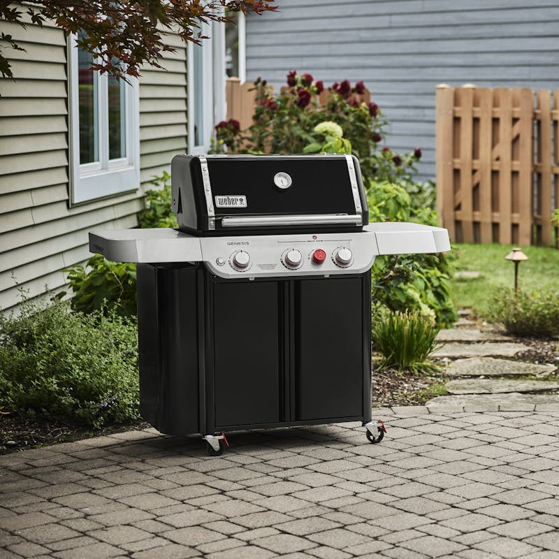 Weber Genesis E-330 3 Burners Gas Grill Black