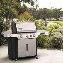 Weber Genesis SX-335 3 Burner Smart Gas Grill Stainless Steel