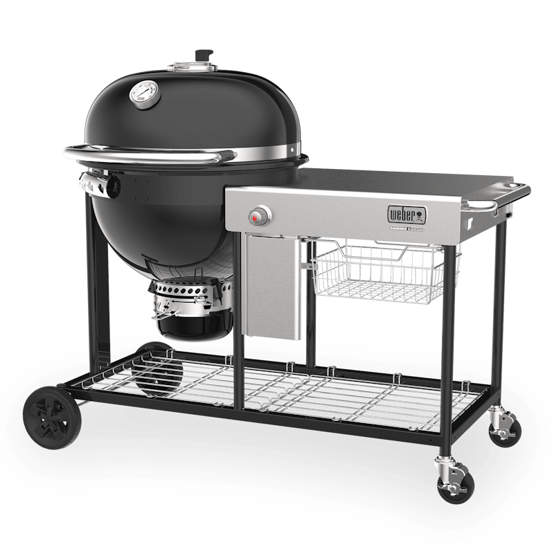 Weber 24" Summit S6 Charcoal Kamado Grill Black 18501101