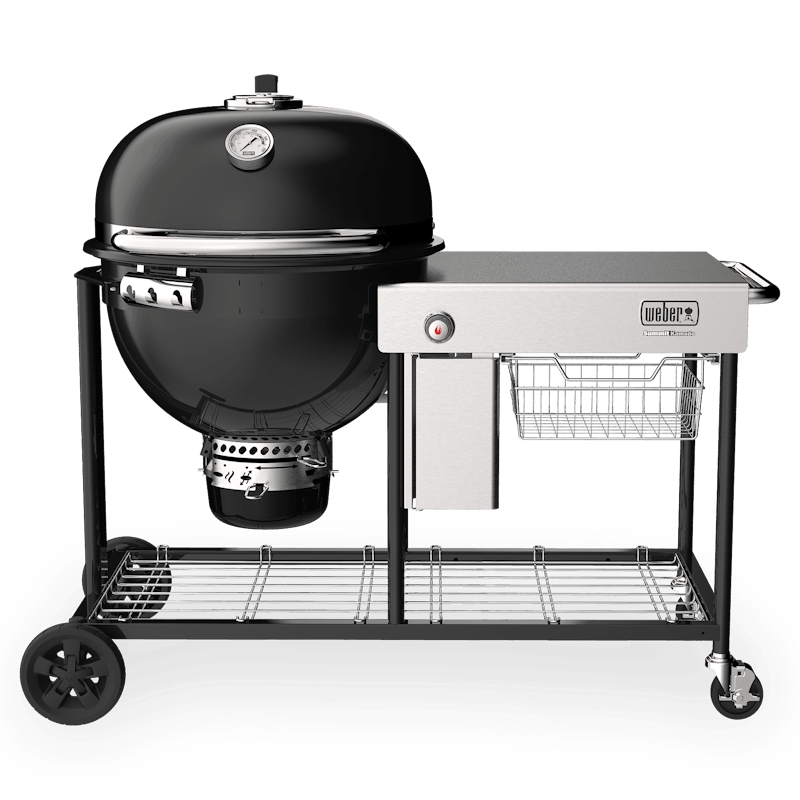 Weber 24" Summit S6 Charcoal Kamado Grill Black 18501101