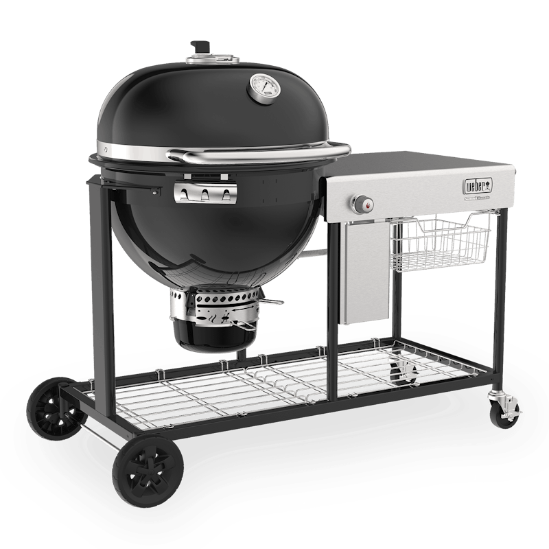 Weber 24" Summit S6 Charcoal Kamado Grill Black 18501101