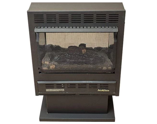 Buck Stove 20" Model 1110 Vent-Free Gas Stove with Variable Speed Blower