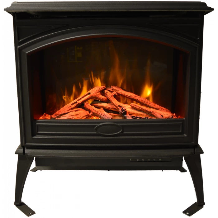 Cast Iron Freestand Electric Fireplace