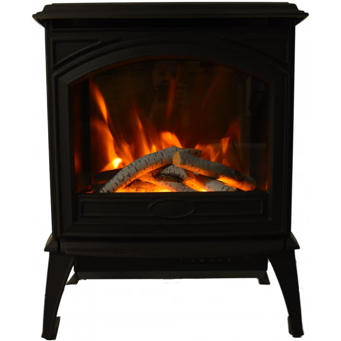 Cast Iron Freestand Electric Fireplace