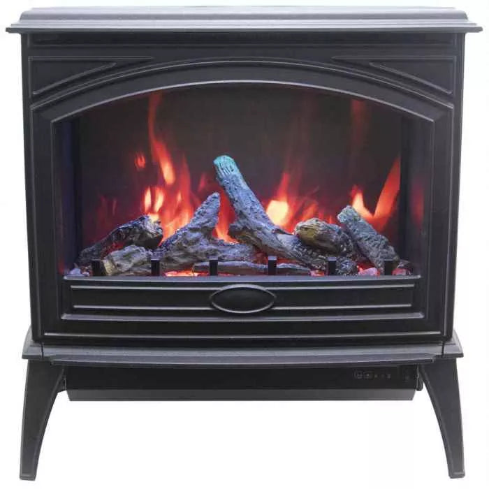 Cast Iron Freestand Electric Fireplace