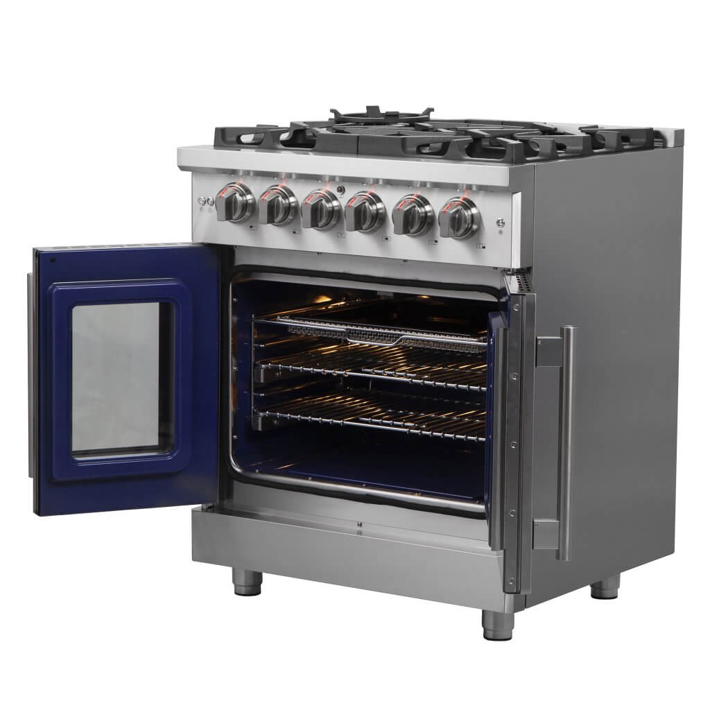 FORNO Massimo 30-inch French Door Gas Range