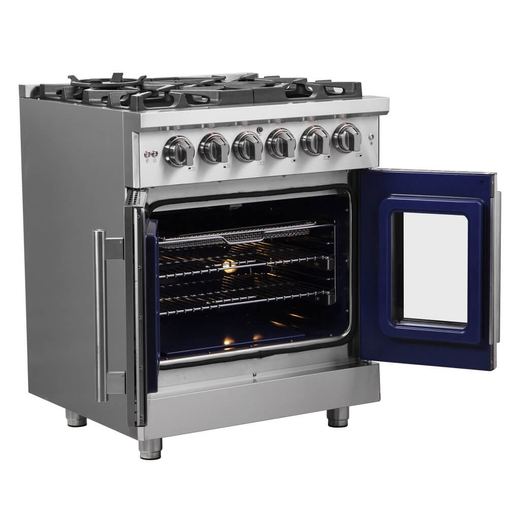 FORNO Massimo 30-inch French Door Gas Range