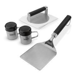 Weber Steel Grill Smashed Burger Kit 3400061