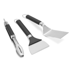 Weber Portable Stainless Steel Griddle Tool Set 3400074