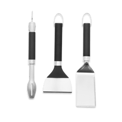 Weber Portable Stainless Steel Griddle Tool Set 3400074