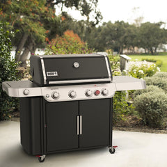 Weber Genesis E-435 4 Burner Gas Grill Black