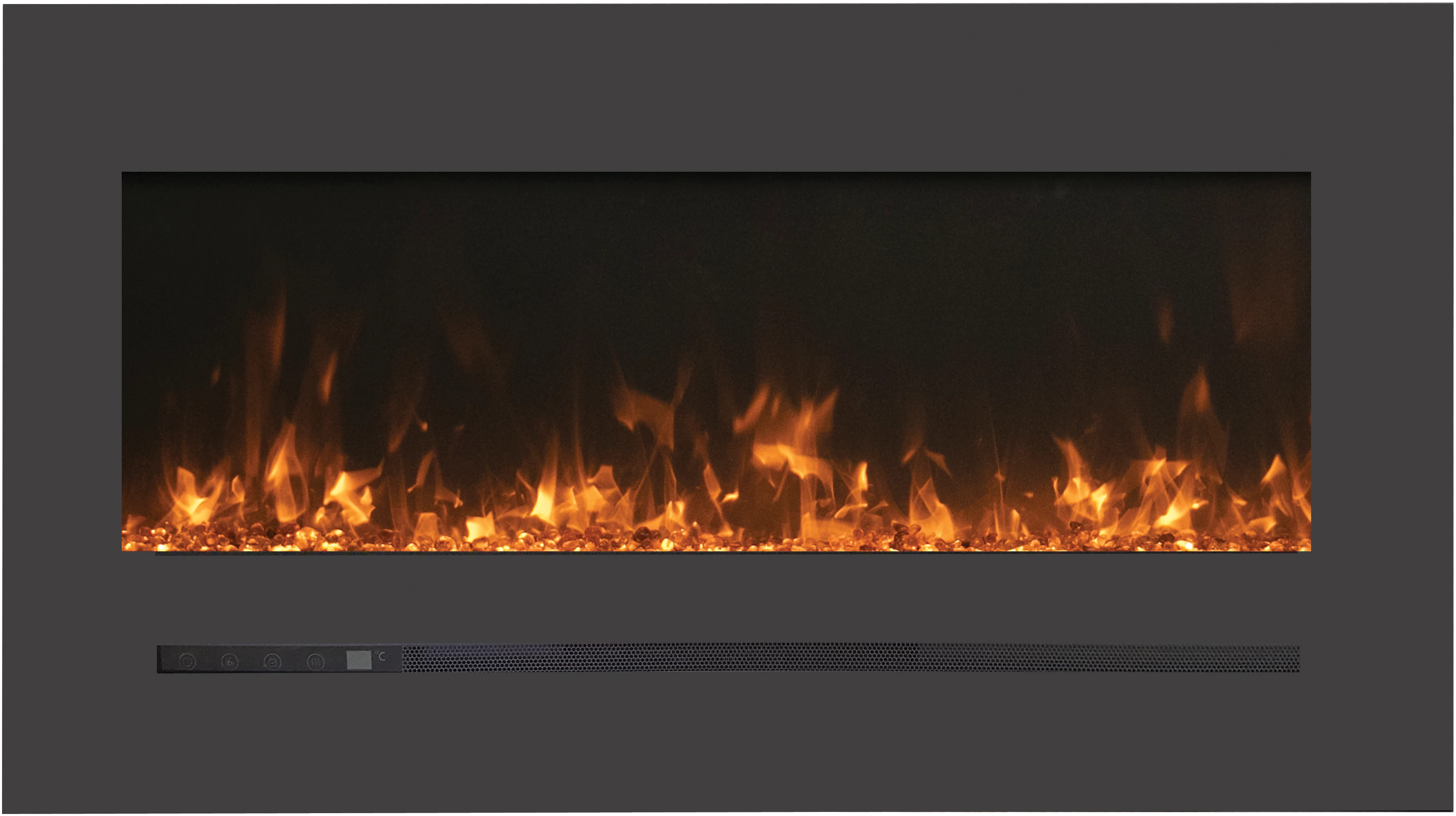 WM-FML-STL Linear Electric Fireplace