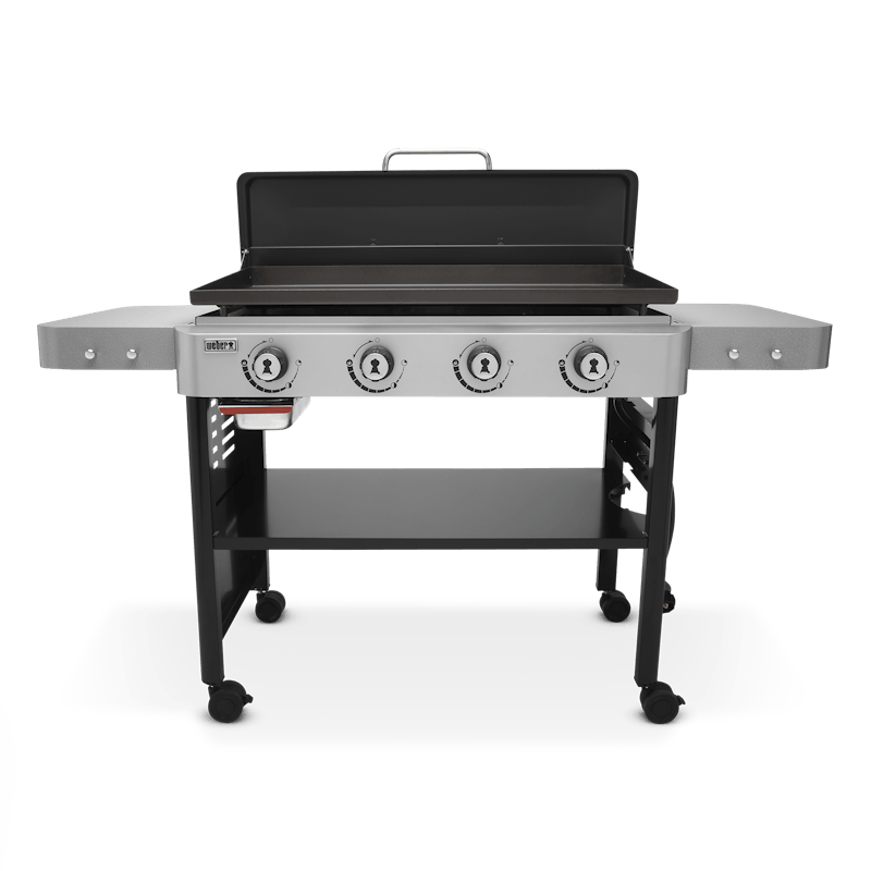 Weber 4 Burners Liquid Propane 36" Griddle Black 44310401