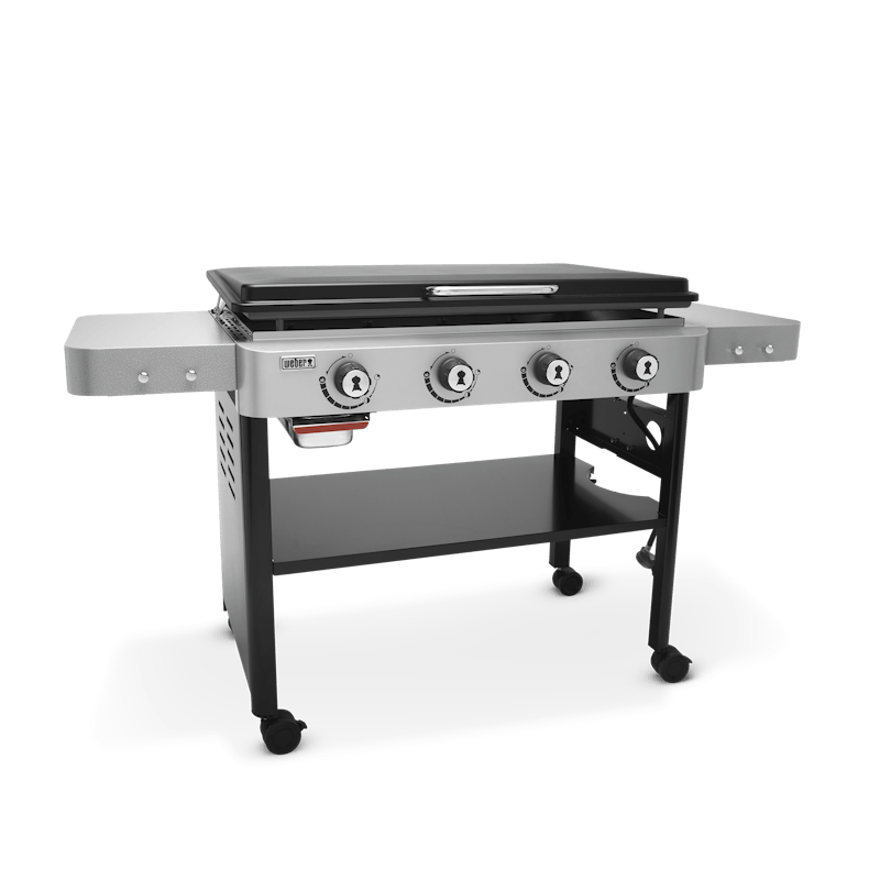 Weber 4 Burners Liquid Propane 36" Griddle Black 44310401