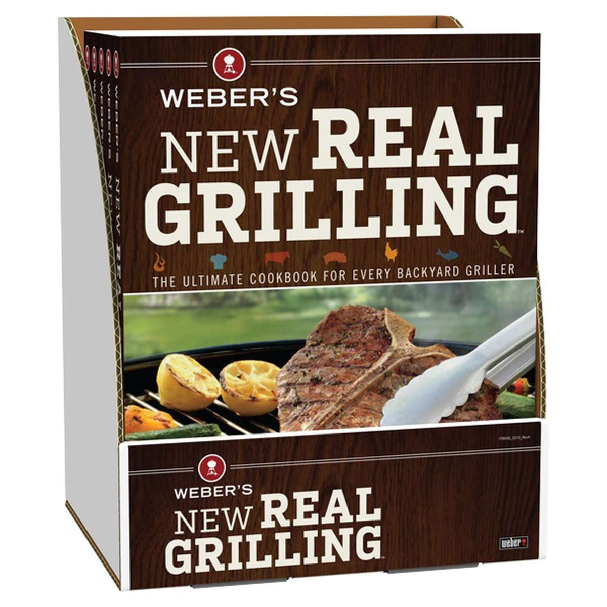 Weber Real Grilling Displayer Cookbook 209552