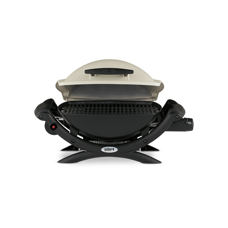 Weber Q1000 1 Burner Liquid Propane Gas Grill Titanium 50060001