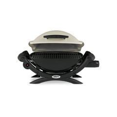 Weber Q1000 1 Burner Liquid Propane Gas Grill Titanium 50060001