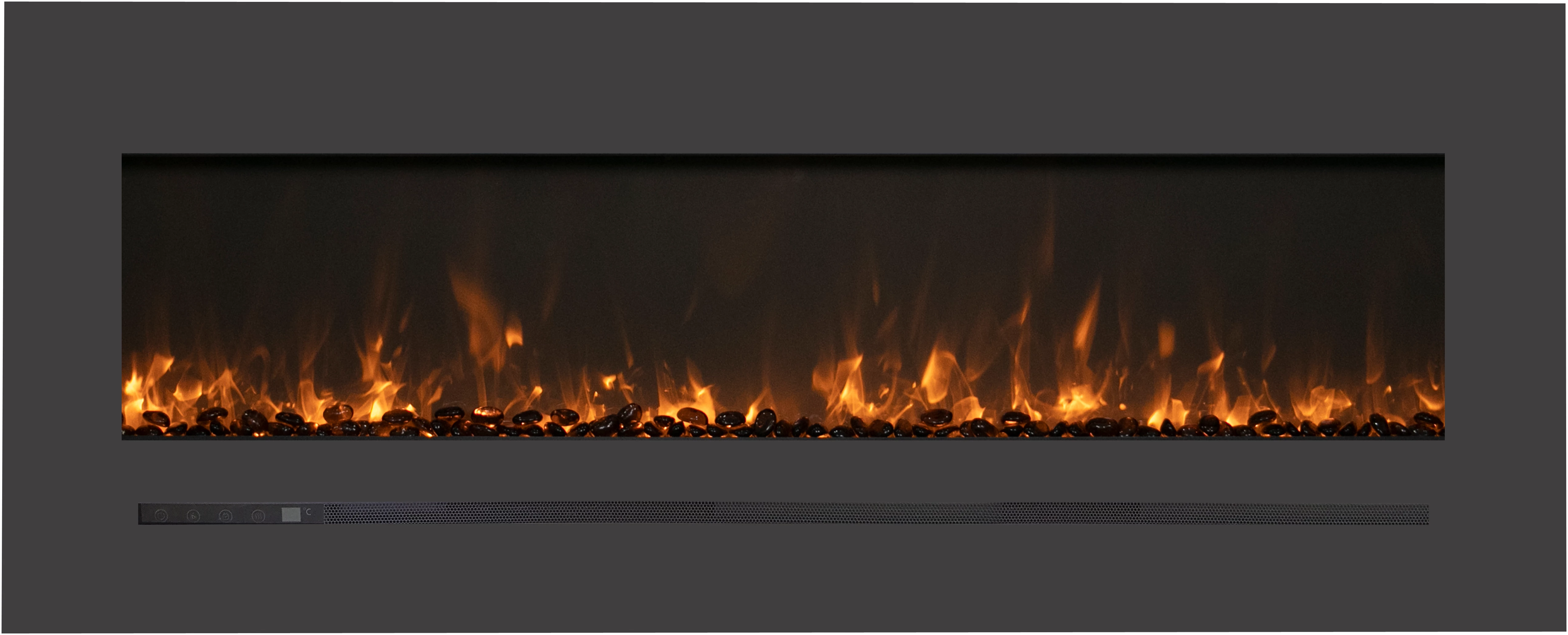 WM-FML-STL Linear Electric Fireplace