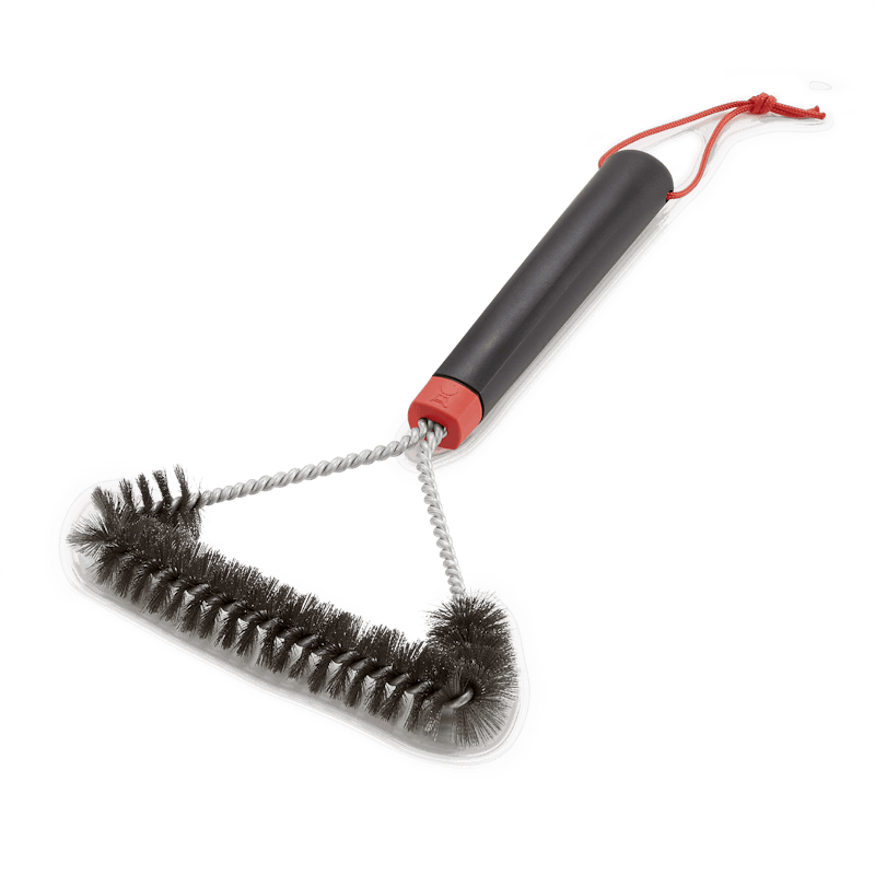 Weber 12-Inch Three-Sided Grill Brush 6277