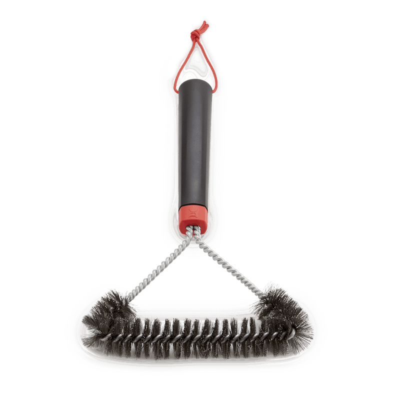 Weber 12-Inch Three-Sided Grill Brush 6277