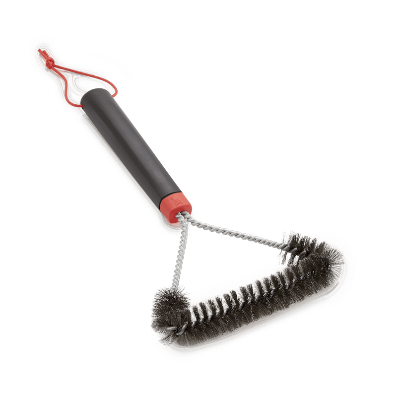 Weber 12-Inch Three-Sided Grill Brush 6277