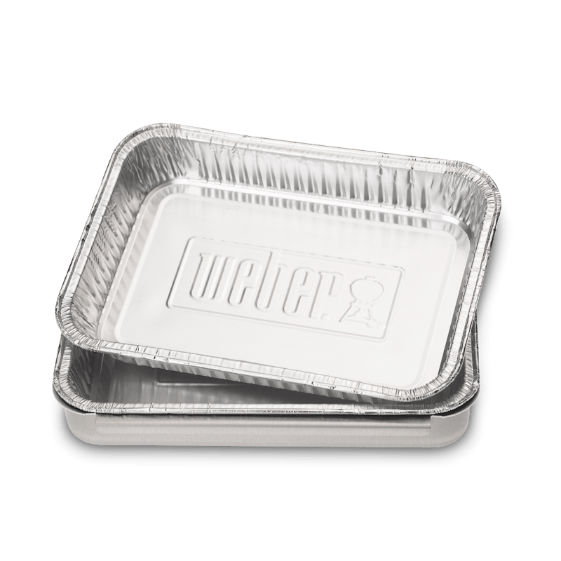 Weber Aluminum Drip Pans, 10pk, 8.6x6-Inch 6415