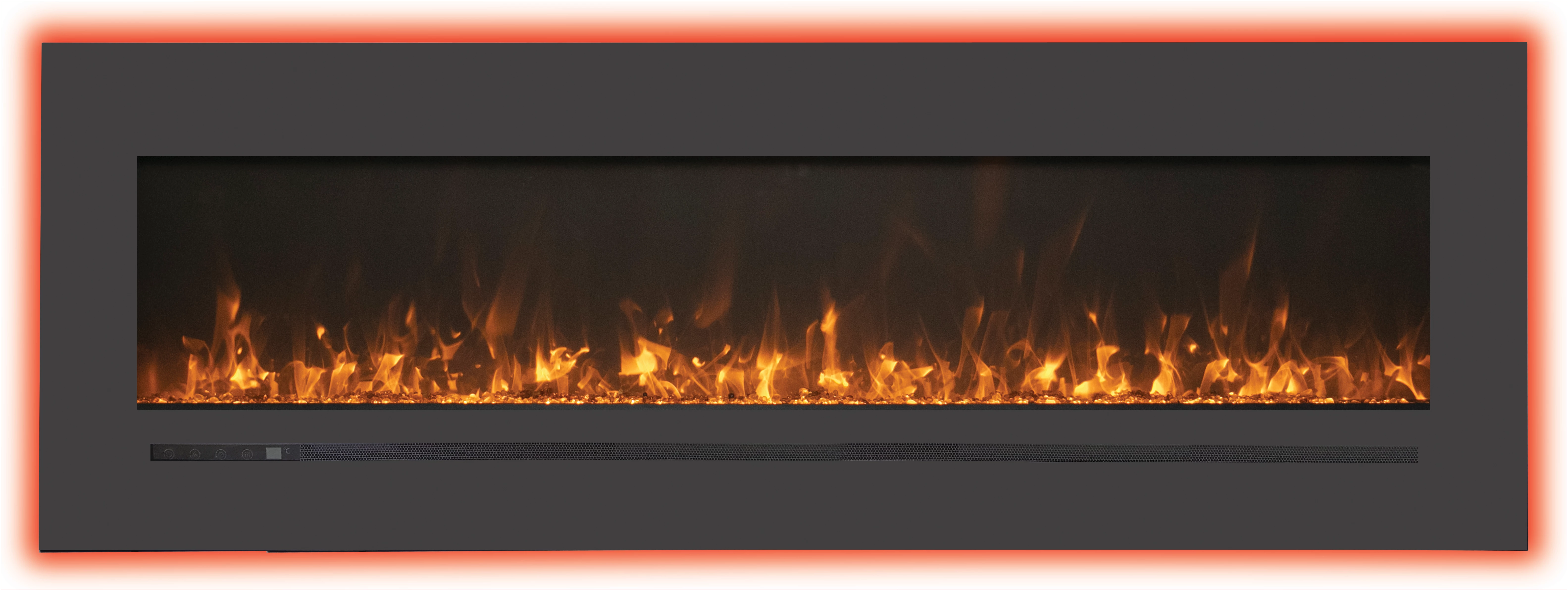 WM-FML-STL Linear Electric Fireplace